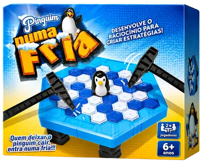 Caixa do jogo Pinguim Numa Fria